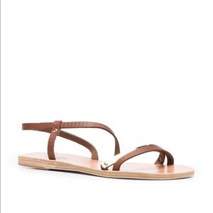 Ancient Greek Leather Strap Sandals NWT Size 7